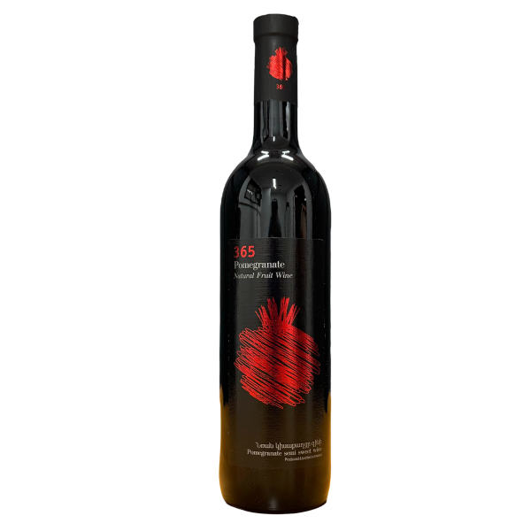 365 Pomegranate Semi Sweet Wine Armenia