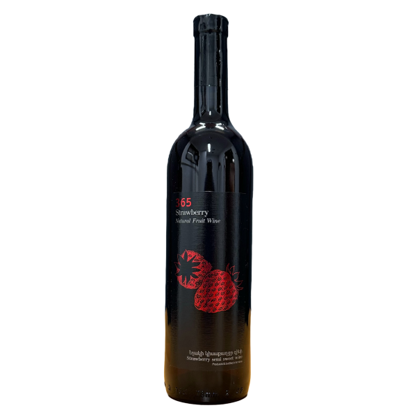 365 Strawberry Semi Sweet Wine Armenia