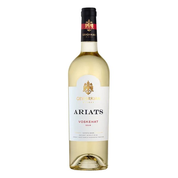 Gevorkian Winery Ariats 2019 Voskehat Dry White Wine Armenia