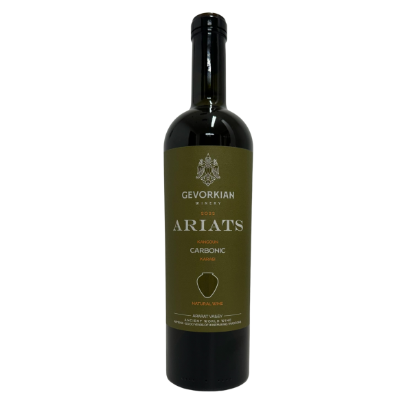 Gevorkian Winery Ariats 2022 Kangoun Carbonic Karasi Natural Wine Ararat Valley Armenia