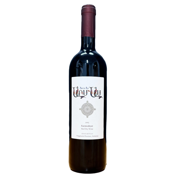 ARMAS 2015 Karmrahyut Dry Red Wine Aragatsotn Armenia