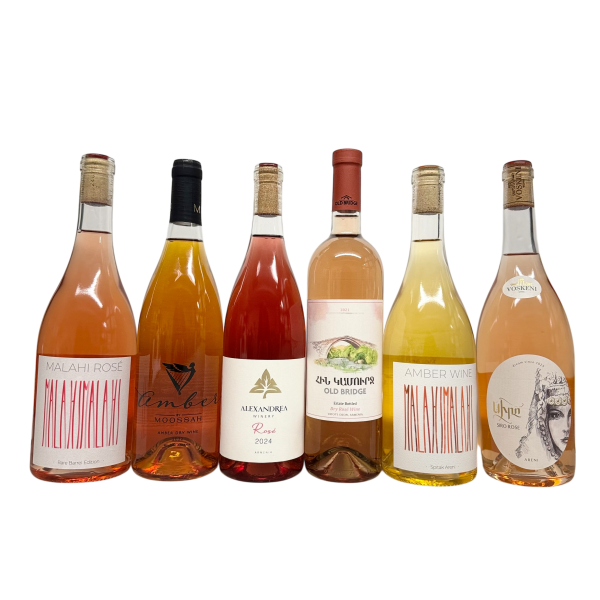 Armenian <strong>ROSÉ & ORANGE</strong> Wines Six-Pack